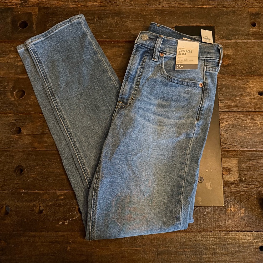 NWT Gap Vintage Slim High Rise Jeans